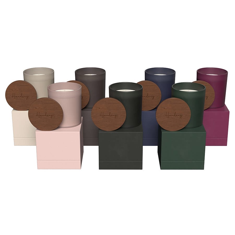 Custom Printed Glass Candle